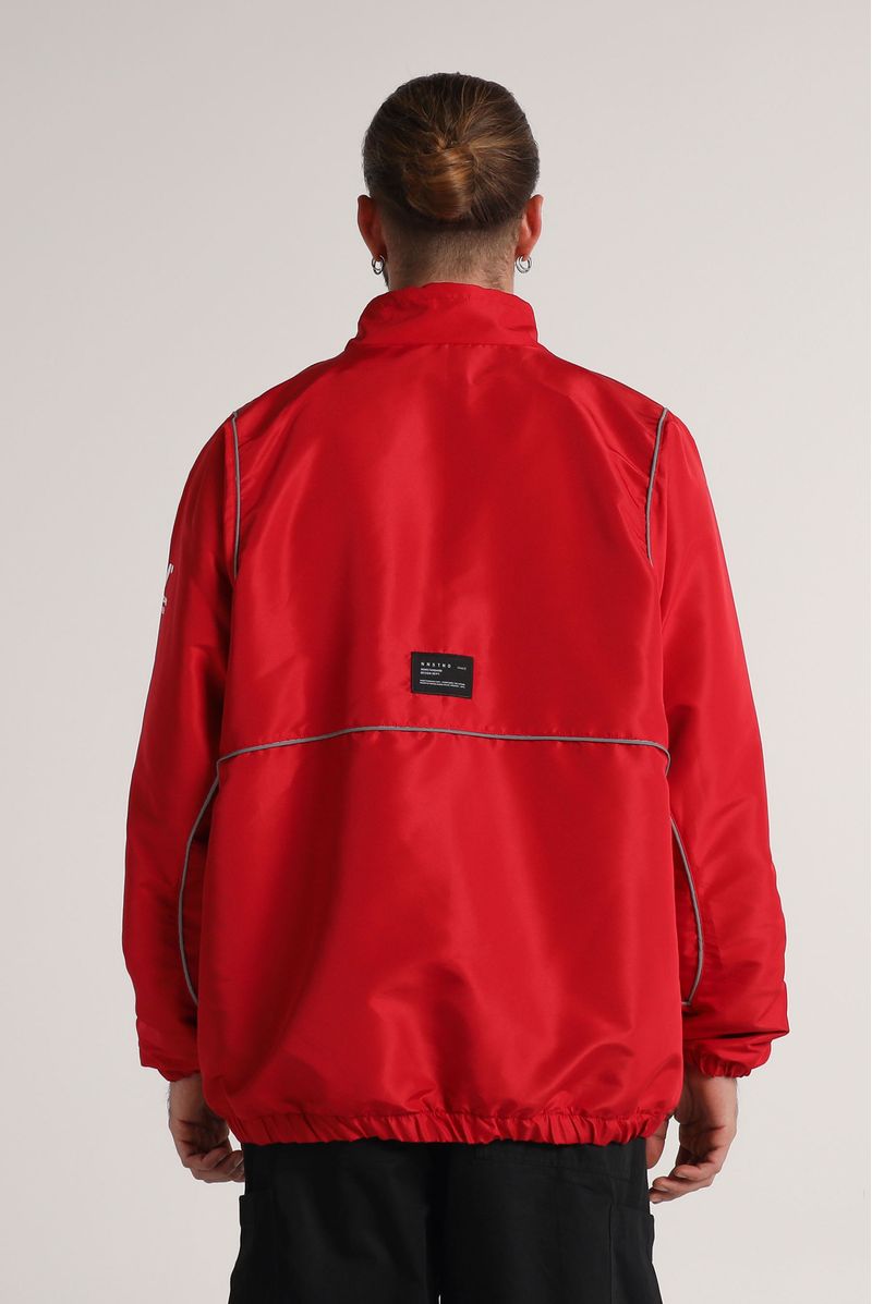 Chaqueta Rojo Texto Chaquetas para hombre
