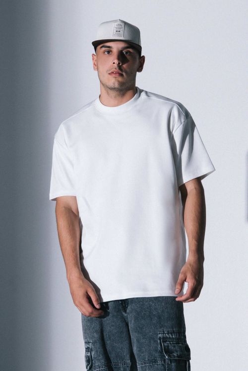 Camiseta Oversize Blanco Básico
