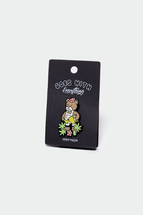 Pin Metalico Café