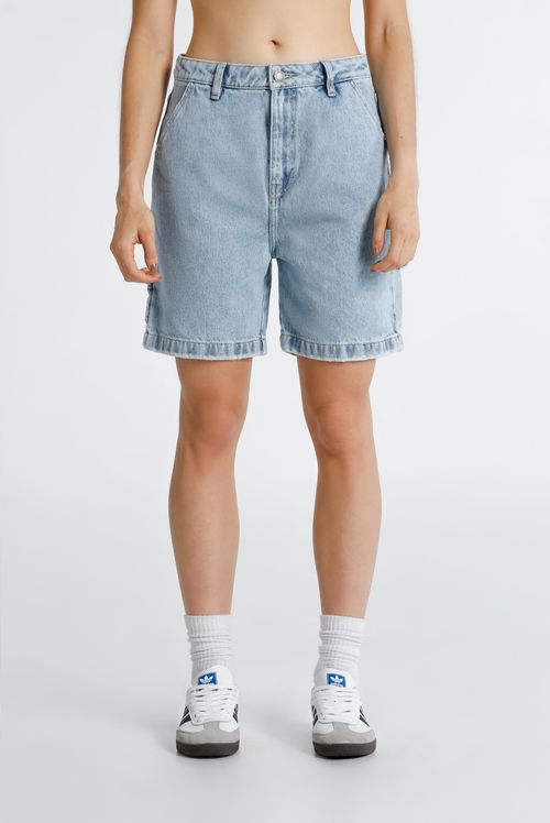 Shorts Denim Azul Medio Básico