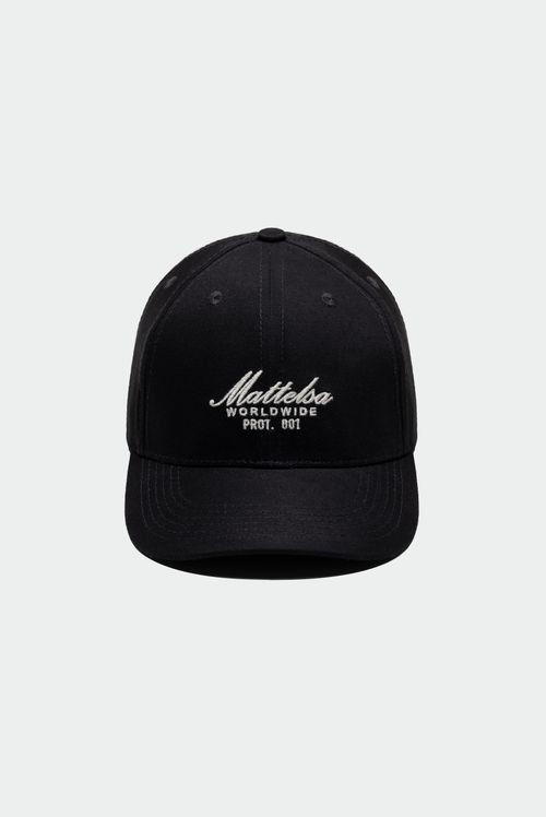 Gorra Negro Texto