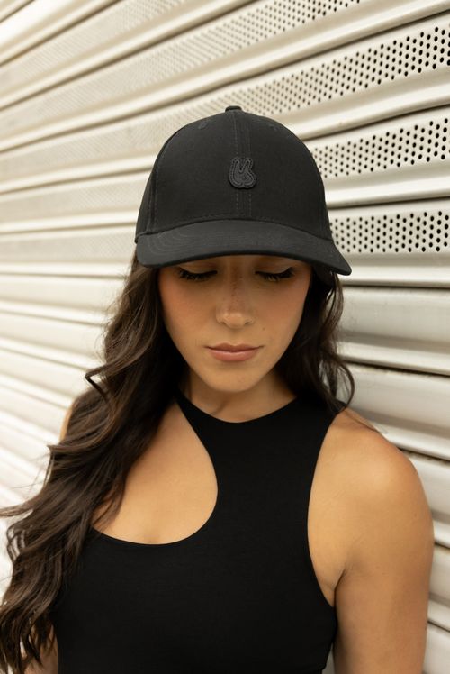 Gorra Negro Ícono