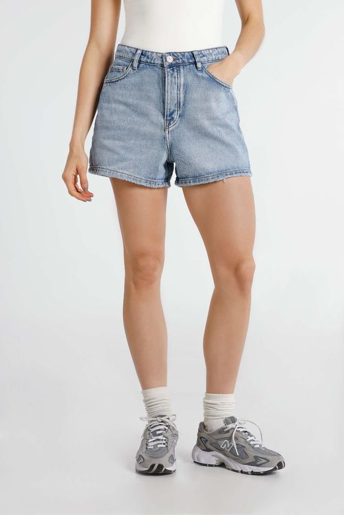 Shorts Denim Azul Medio Básico