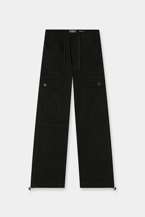 Pantalón Negro Cargo