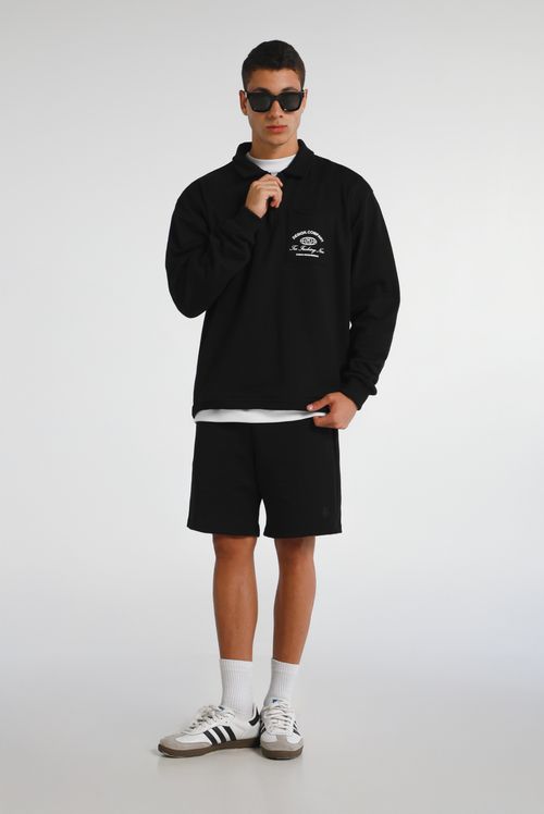 Shorts Negro Ícono