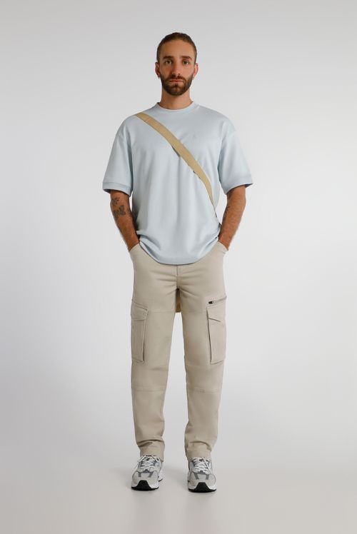 Pantalón Beige Cargo