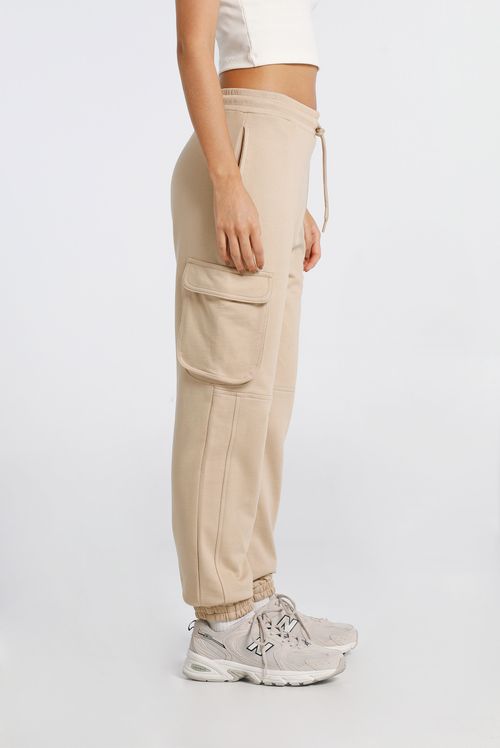 Joggers Beige Ícono