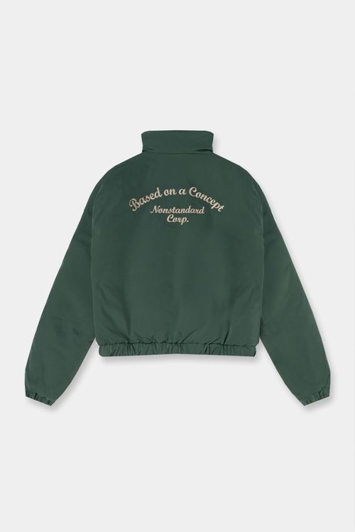 Chaqueta Verde Texto