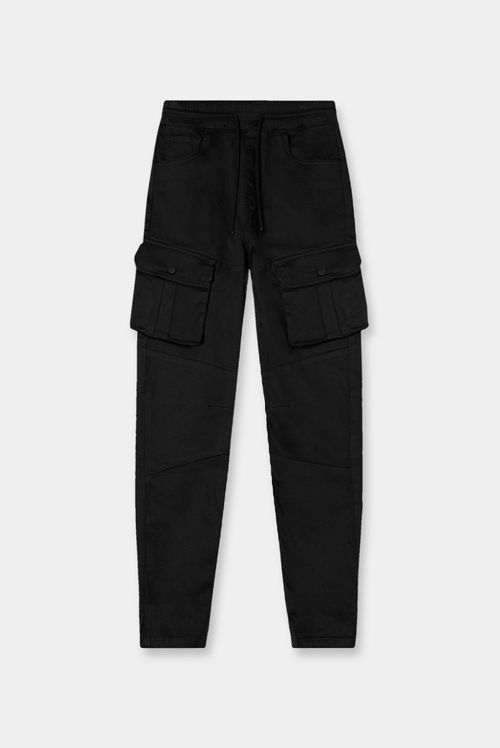 Pantalón Negro Cargo