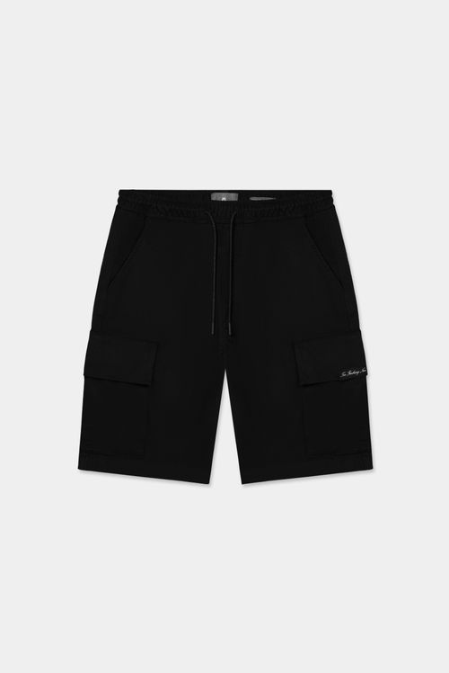 Shorts Drill Negro Cargo