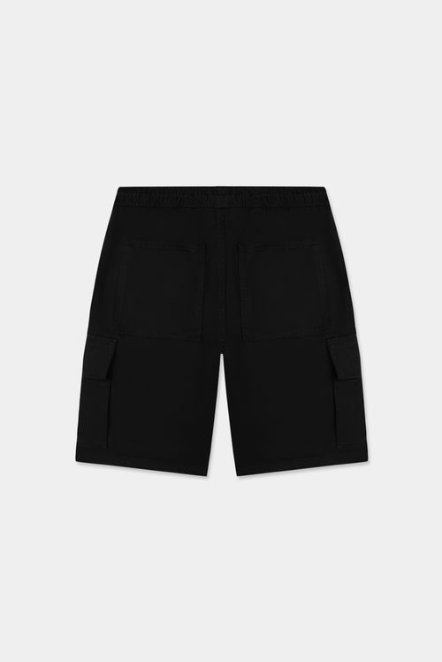Shorts Drill Negro Cargo