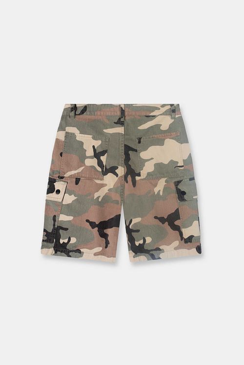 Shorts Drill Verde Camuflado