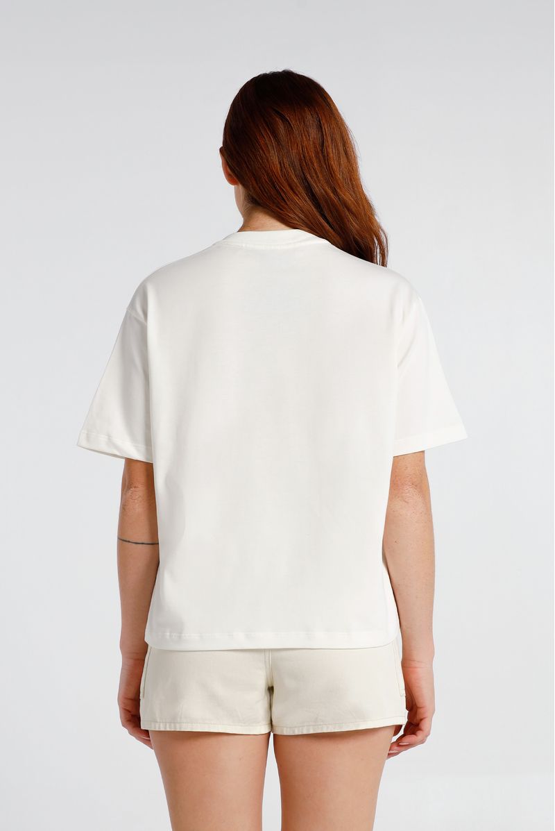 CAMISETA OVERSIZE RULE MARFIL main image 1