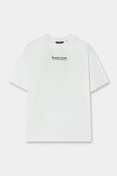 Camiseta Slim Marfil Ilustración