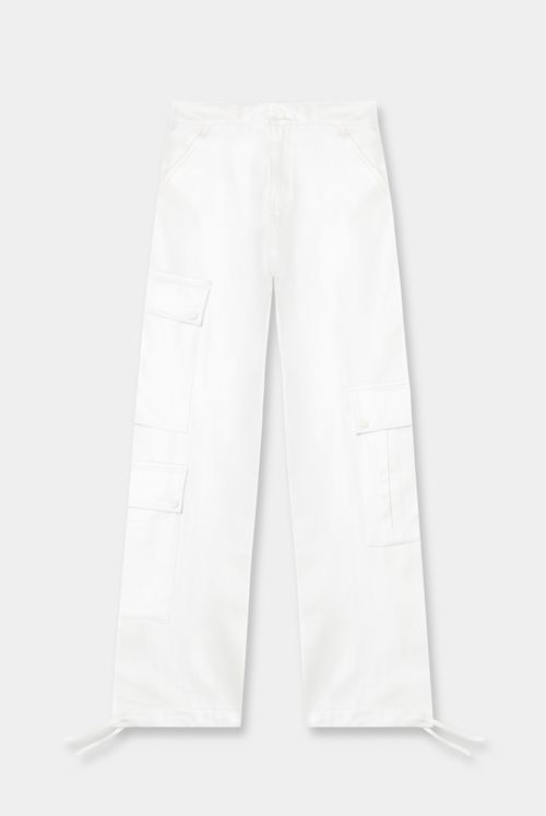 Pantalón Blanco Básico