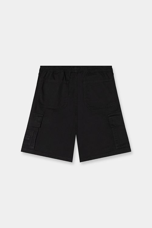 Shorts Drill Negro Cargo