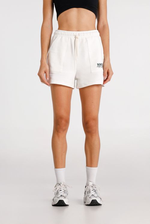 Shorts Marfil Texto