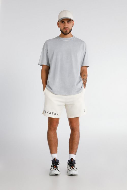 Shorts Marfil Texto
