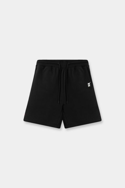 Shorts Negro Texto