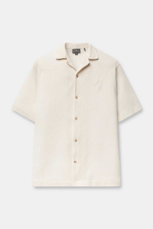 Camisa Oversize Marfil Texto