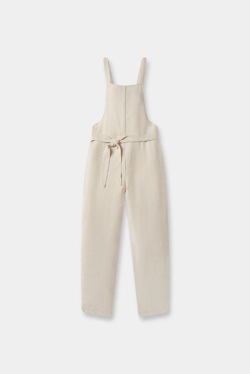 Overall Denim Marfil Básico