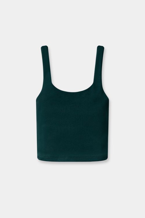 Top Verde Texto