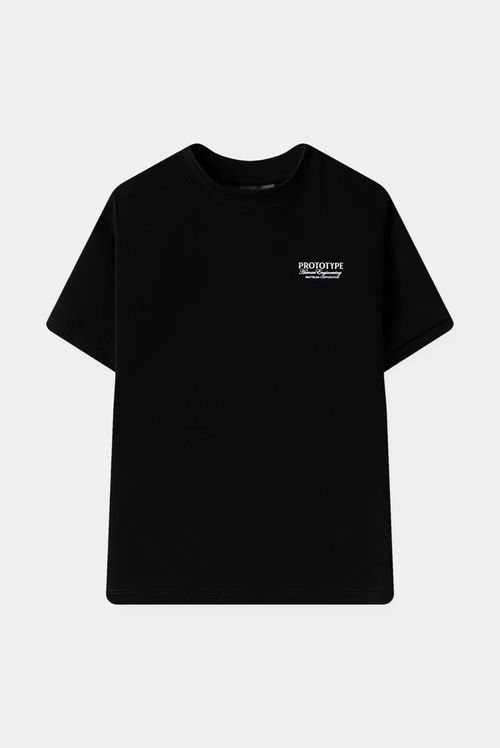 Camiseta Negro Texto