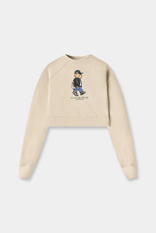 Buzo Pullover Beige Ilustración
