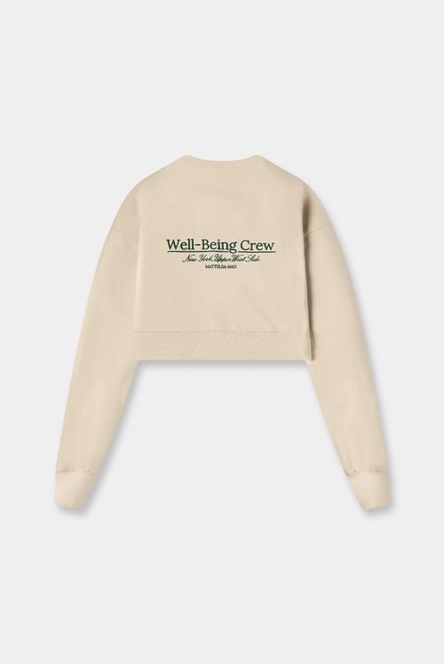 Buzo Pullover Beige Ilustración
