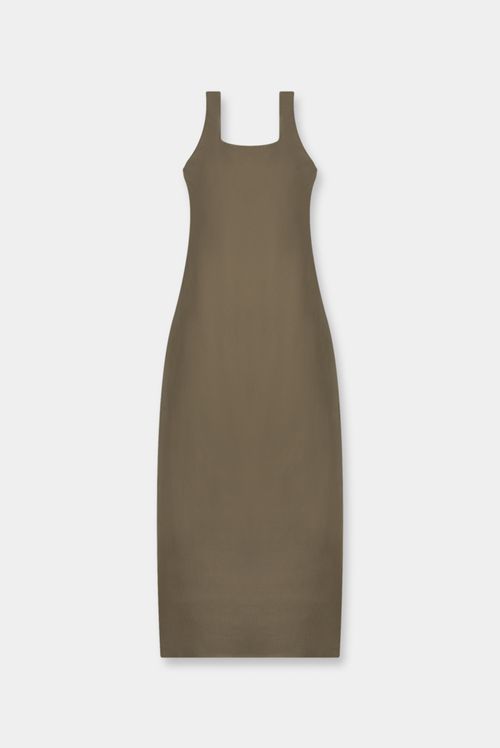 Vestido Café Básico