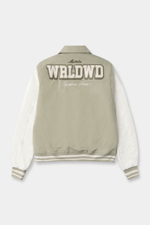 Chaqueta Bomber Verde Ilustración
