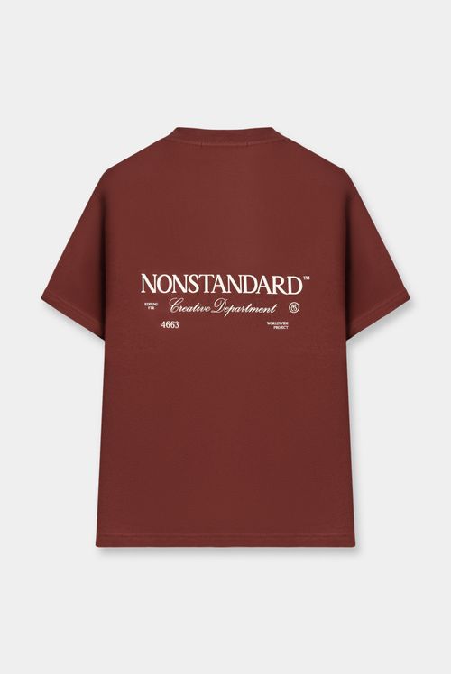 Camiseta Oversize Vino Texto