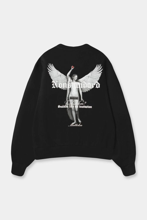 Buzo Pullover Negro Ilustración