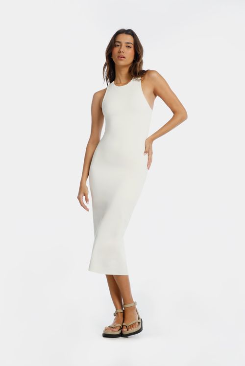 Vestido Marfil Básico