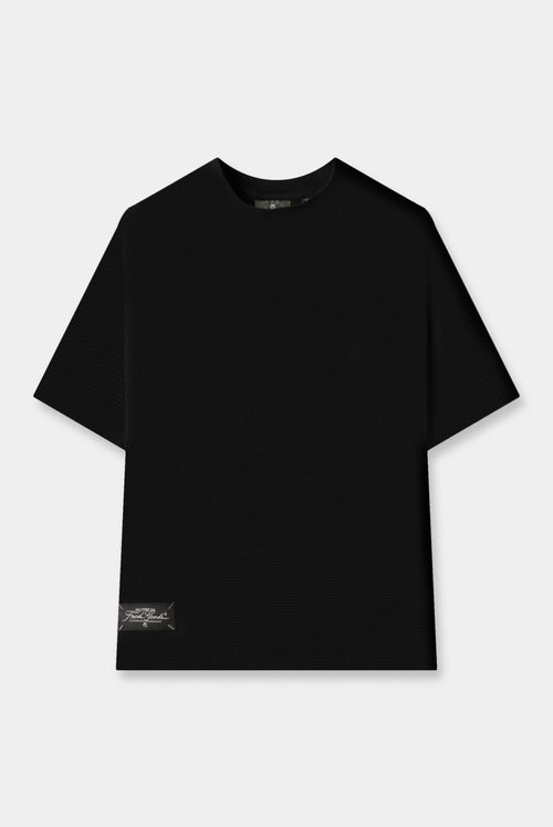 Camiseta Oversize Negro Básico