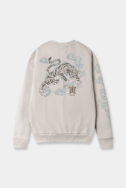 Buzo Pullover Beige Ilustración