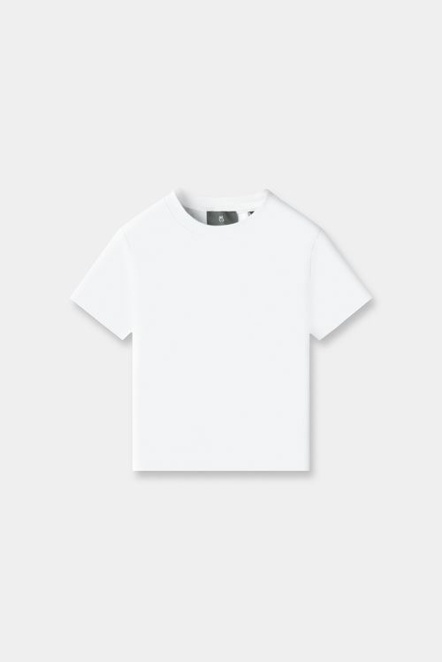 Camiseta Slim Marfil Básico