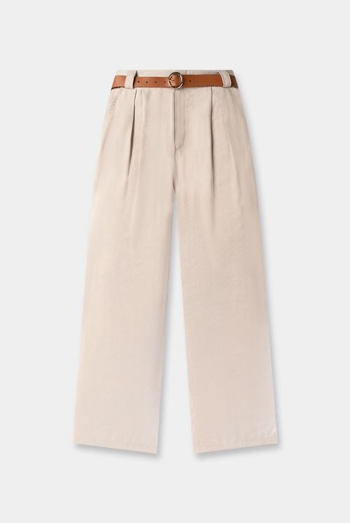Pantalón Beige Básico