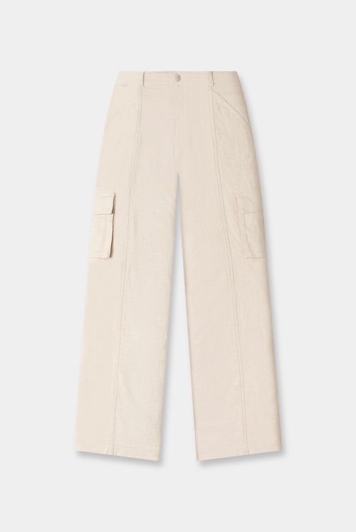 Pantalón Beige Básico