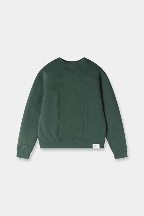 Buzo Pullover Verde Texto