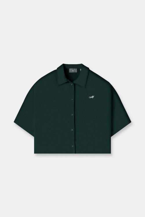 Camisa Manga Corta Verde Ícono