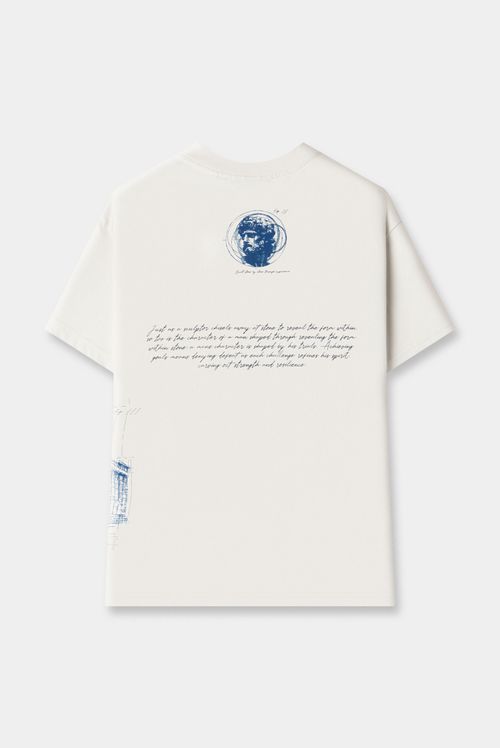Camiseta Marfil Ilustración
