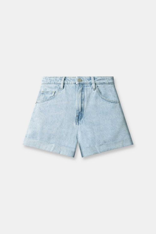 Shorts Denim Azul Medio Básico