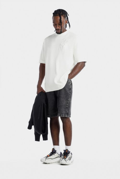 Camiseta Oversize Marfil Oso