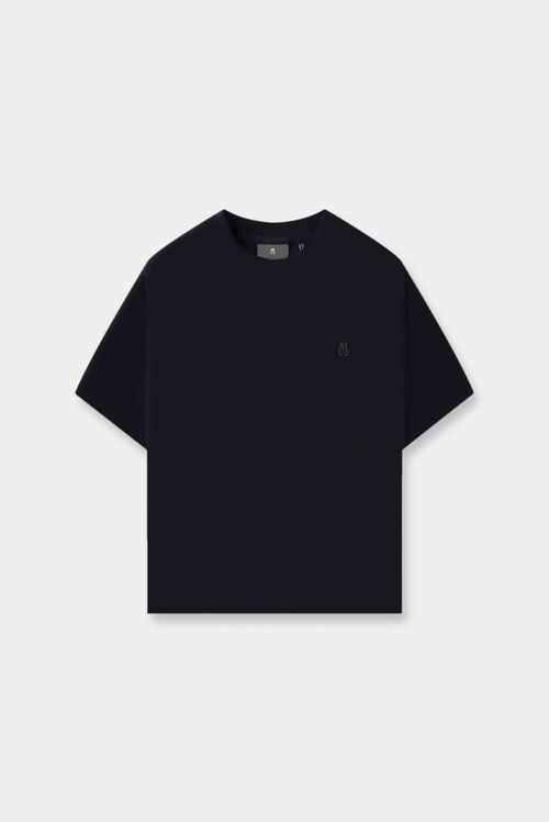 Camiseta Crop Negro Ícono