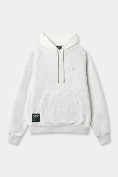 Buzo Hoodie Gris Ícono