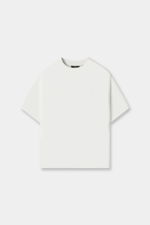 Camiseta Crop Marfil Ícono