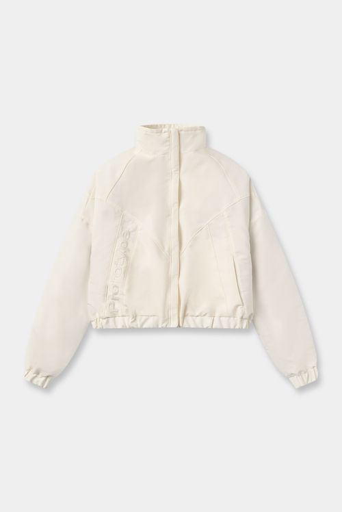Chaqueta Marfil Texto