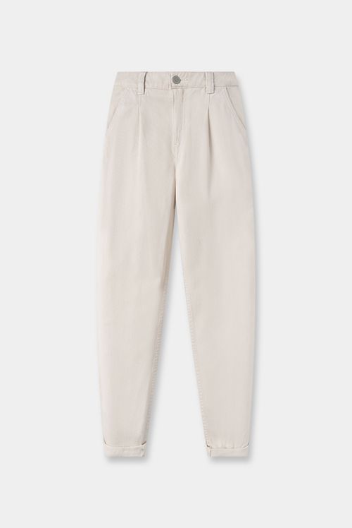 Pantalón Beige Básico