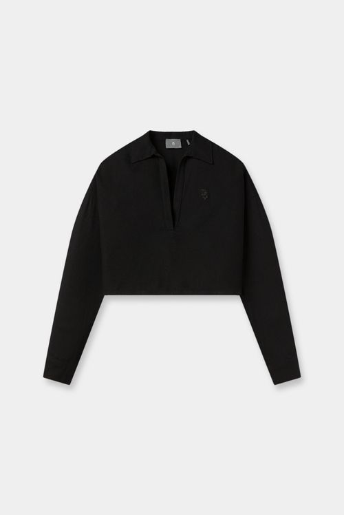 Camisa Manga Larga Negro Ícono